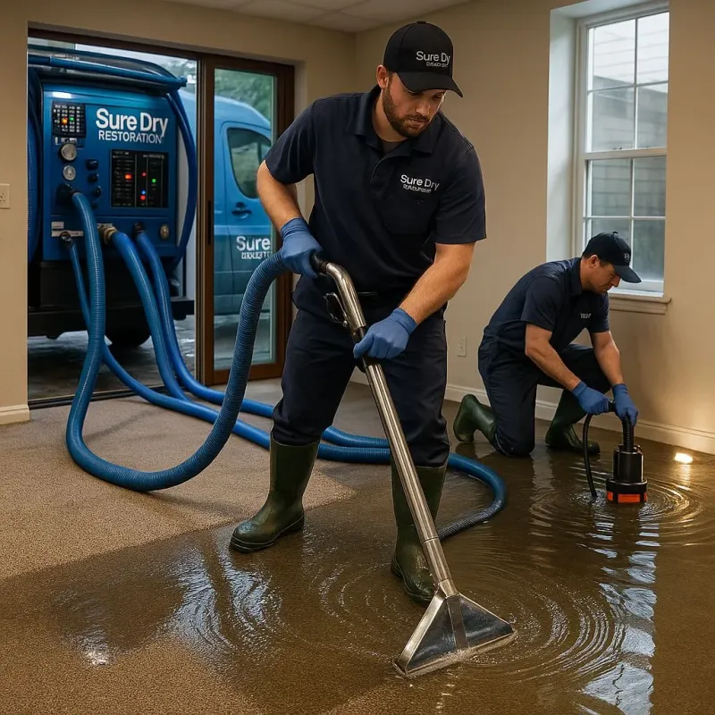 Water Extraction and Removal process in Rustburg, VA